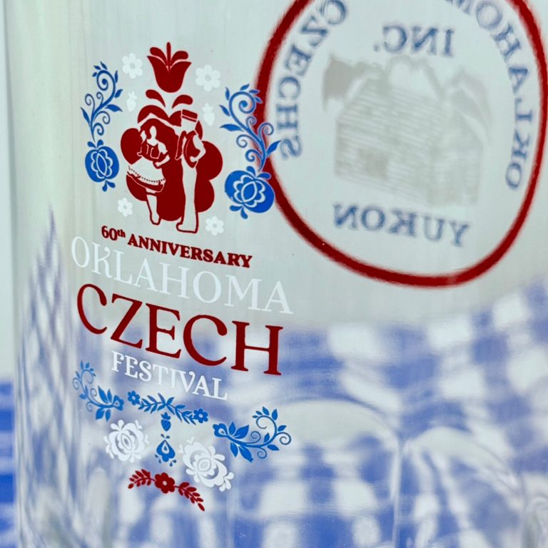 60th Anniversary Oklahoma Czech Festival Beer Stein