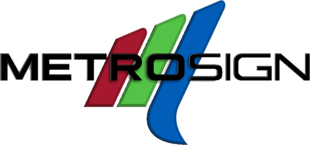MetroSign logo.